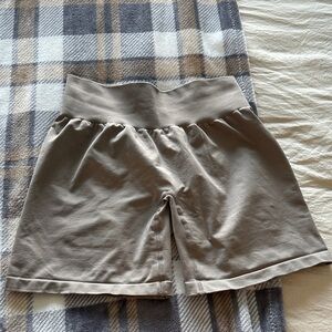 NVGTN Taupe Athletic Shorts